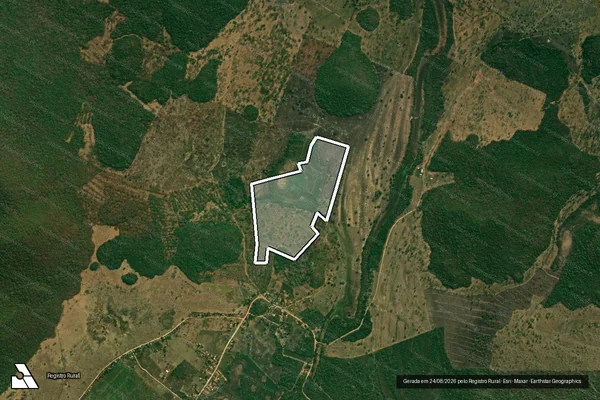 Imagem de satélite de Sítio São Jorge - Área Remanescente - Parte 1 em Corumbá - MS