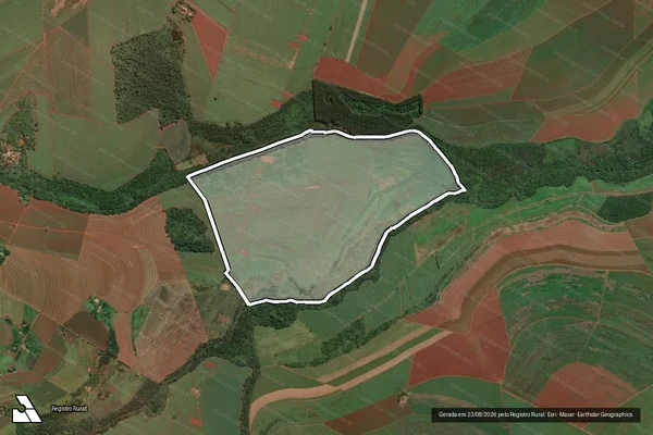 Imagem de satélite de Fazenda Nossa Senhora Aparecida - Fazenda Nossa Senhora Aparecida em Jaboticabal - SP