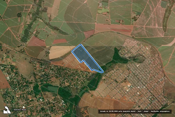 Imagem de satélite de ÁREA ?A2? DA ÁREA ?A? PARTE DAS GLEBAS 12 E 13 DA FAZENDA TRÊS IRMÃS - GLEBA ?C? DA ÁREA ?A2? DA ÁREA ?A? PARTE DAS GLEBAS 12 E 13 DA FAZENDA TRÊS IRMÃS em Araraquara - SP