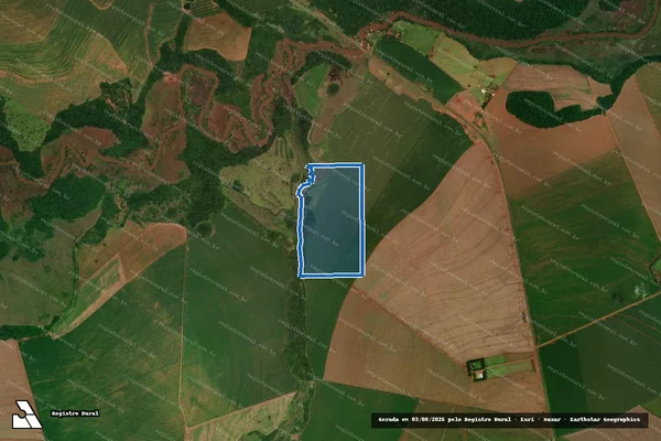 Imagem de satélite de Fazenda São José - Parte 1 em Amambai - MS