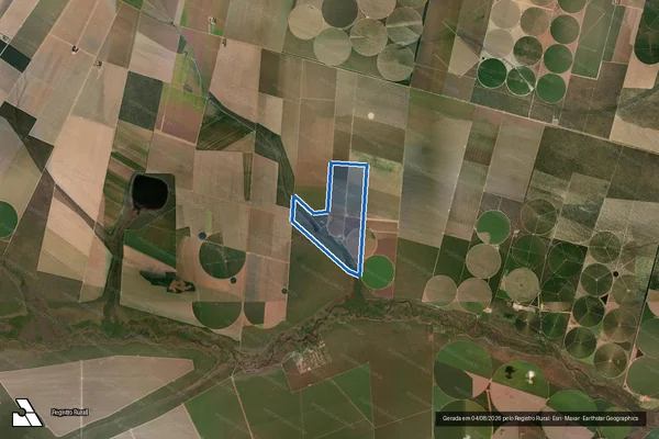 Imagem de satélite de FAZENDA MADRE REGINA I - 001 em Barreiras - BA