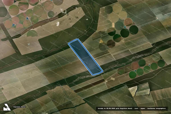 Imagem de satélite de Fazenda Barra e São Domingos - Fazenda Casa Real ? RL em São Desidério - BA