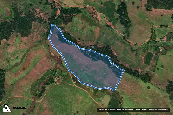 Imagem de satélite de Fortaleza de São João da Mata - Parte 1 em Senador Firmino - MG