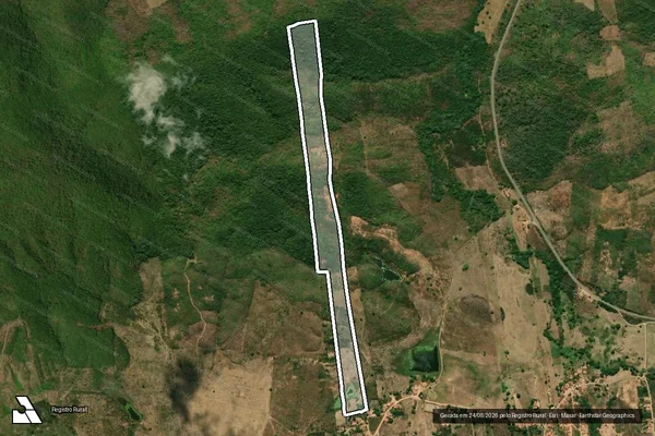 Imagem de satélite de SITIO BREA - Parte 1 em Crato - CE