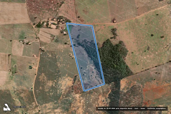 Imagem de satélite de Atras dos Morros Fazenda Barra - Parte 1 em Pai Pedro - MG