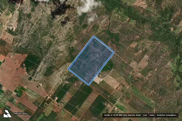 Imagem de satélite de P.A. VEREDA ? RESERVA LEGAL II - Parte 1 em Padre Bernardo - GO