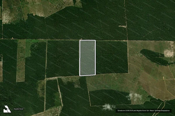 Imagem de satélite de Lote 06, Gleba Lote 126, Setor Rio Branco, Gleba Guaporé, P.F. Corumbiara - Única em Vilhena - RO