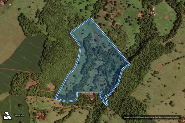 Imagem de satélite de Fazenda Boa Vista do Rio Claro ? Lugar Denominado Picada - Parte 2 em Jataí - GO