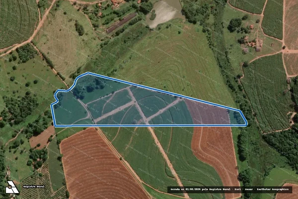 Imagem de satélite de FAZENDA REUNIDAS PALMEIRAS em São José do Rio Preto - SP