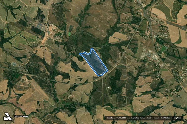 Imagem de satélite de SITIO NOVO - Parcela 1 em Charqueada - SP