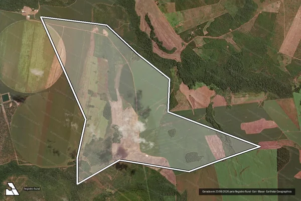 Imagem de satélite de LOTE 38 DO LOTEAMENTO BELA VISTA - Parte 1 em Santa Maria do Tocantins - TO