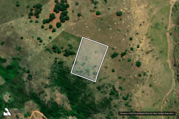 Imagem de satélite de FAZENDA CACHOEIRA DE SANTA MARIA IV - PARCELA 02 em Medeiros Neto - BA