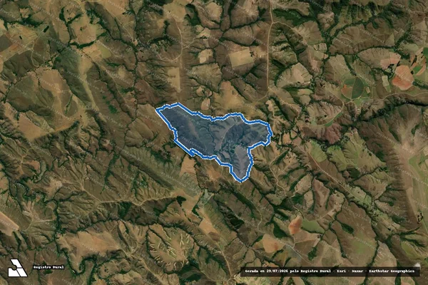 Imagem de satélite de TAMBORIL - Parte 1 em Tapira - MG