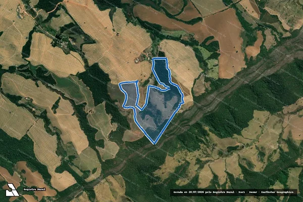 Imagem de satélite de CANDEIAS DA SERRA - CANDEIAS DA SERRA em Três Corações - MG