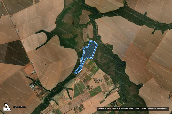 Imagem de satélite de Fazenda Guatá - Parte 1 em Lucas do Rio Verde - MT