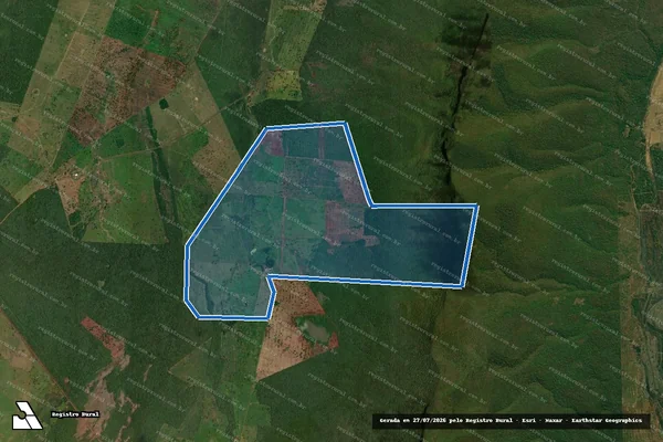 Imagem de satélite de FAZENDA PROGRESSO - FAZENDA PROGRESSO em Ladário - MS