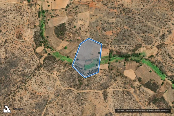 Imagem de satélite de GLEBA ESPINHEIRO DA DATA CURRAL DO CAMPO - Parcela 1 em Dom Inocêncio - PI