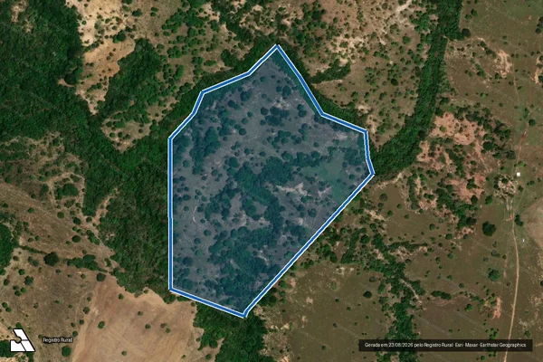Imagem de satélite de Fazenda Boa Sorte III - PARTE 1 em Guiratinga - MT