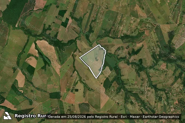 Imagem de satélite de Lotes n°s 8, 9-E e 9-F - Lotes n°s 8, 9-E e 9-F em Umuarama - PR