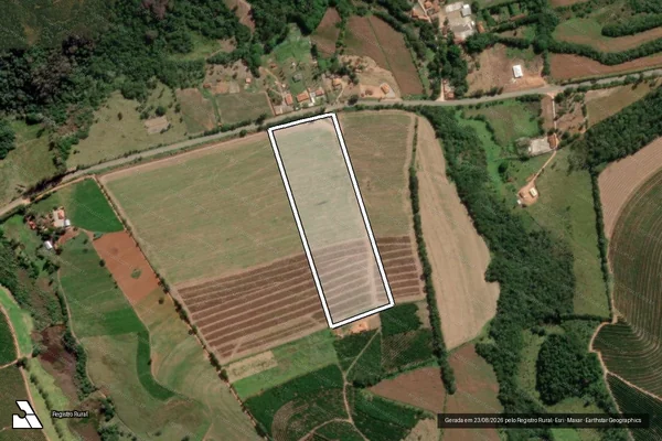 Imagem de satélite de Sítio São Pedro - Parte 1 em Heliodora - MG