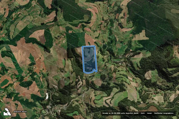 Imagem de satélite de MAT.: 4147 - Parte 1 em Iomerê - SC