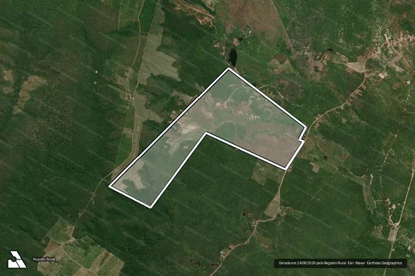 Imagem de satélite de Serra Vermelha - Parte 03 em Caxias - MA