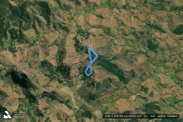 Imagem de satélite de FAZENDA PEDRA LISA OU QUILOMBO/Gleba 03 - Gleba 03 em Campos dos Goytacazes - RJ