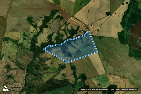 Imagem de satélite de Fazenda  Amizade - Parte 1 em Ponta Porã - MS