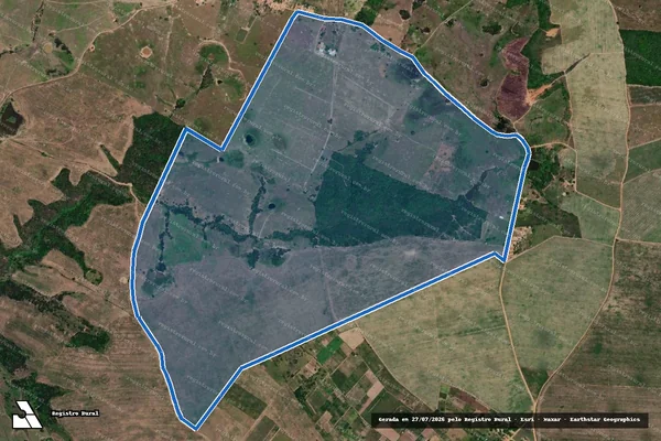 Imagem de satélite de FAZENDA VARGINHA / Parte 1 em Nossa Senhora das Dores - SE