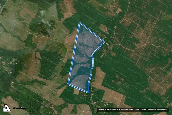 Imagem de satélite de FAZENDA BOI BOM - Parte 1 em Concórdia do Pará - PA