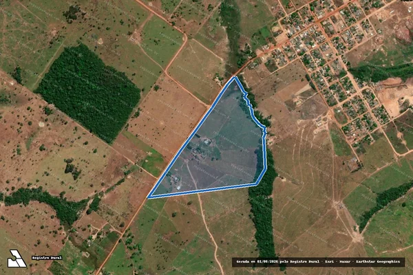 Imagem de satélite de FAZENDA SÃO ROQUE - Parte 1 em Juara - MT
