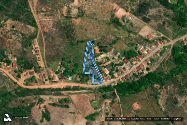 Imagem de satélite de SITIO VASCONCELOS - GLEBA em Salgado - SE