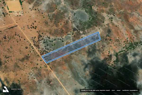 Imagem de satélite de FAZENDA VÁRZEA GRANDE - Parte 7 em Capim Grosso - BA