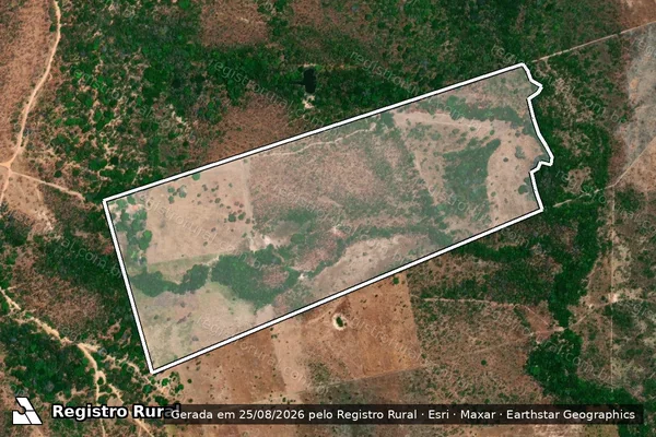 Imagem de satélite de LOTE 01 – PA VARGEM GRANDE / LOTE 01 – PA VARGEM GRANDE