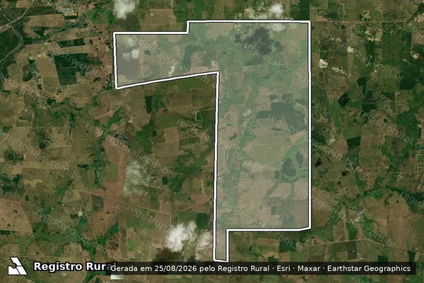 Imagem de satélite de FAZENDA ALEGRIA - Parte 1 em Canaã dos Carajás - PA