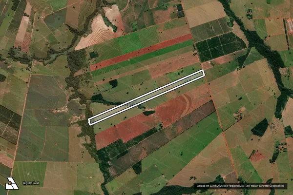 Imagem de satélite de LOTE 196 - Parte 1 em Alto Paraná - PR