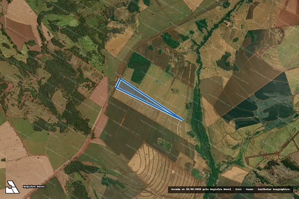 Imagem de satélite de FAZENDA LAGEADO DE CIMA - 001 em Itumbiara - GO