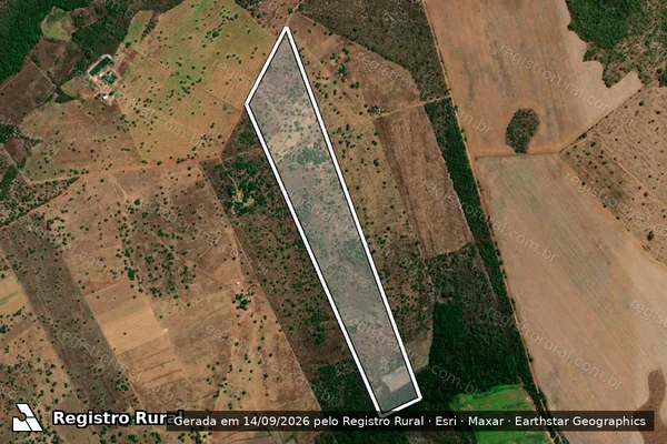 Imagem de satélite de Lote 03-PA Padre Josimo I e II - Lote 03-PA Padre Josimo I e II em Nova Rosalândia - TO