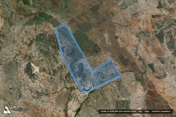 Imagem de satélite de Fazenda Catita - FAZENDA CATITA em Santaluz - BA
