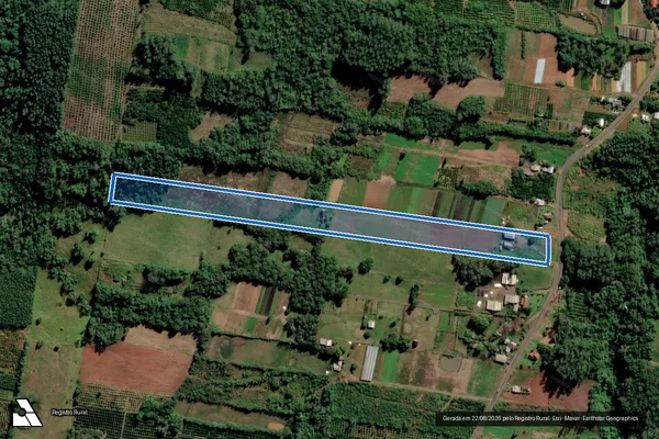 Imagem de satélite de Não Informado - ÁREA A2 em São José do Hortêncio - RS