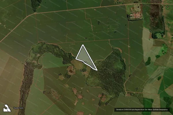 Imagem de satélite de Faz Pingo de Ouro Parte I - PARCELA 02 em Sidrolândia - MS