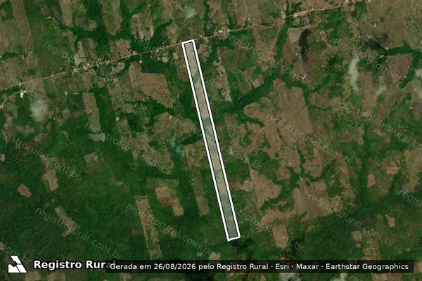 Imagem de satélite de FAZENDA JOSÉ NETO - P.A. ALTO TURI III / Parte 1