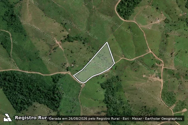Imagem de satélite de FAZENDA CRISTALINA - PARCELA B em Bom Jesus do Tocantins - PA