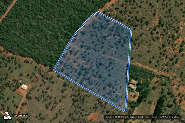 Imagem de satélite de FAZENDA BUTI DO JORGE - 05 em Bom Despacho - MG
