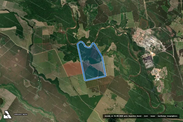 Imagem de satélite de FAZENDA NOVA ESTRELA - Parcela 1 em Mucuri - BA