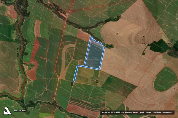 Imagem de satélite de FAZENDA SÃO JUDAS TADEU - Lote nº 2 em Colorado - PR
