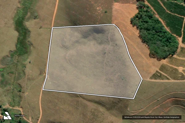 Imagem de satélite de Sitio do Coite - Parte 1 em Lajinha - MG