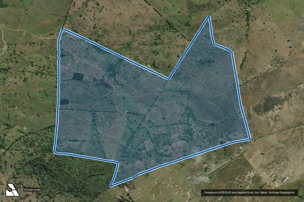 Imagem de satélite de FAZENDA SANTA LUZIA em None