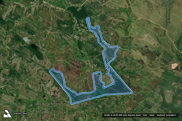 Imagem de satélite de RESERVA LEGAL 02 - P.A. OZIEL ALVES / AQUIDABAM - RESERVA LEGAL 02 em Maragogi - AL