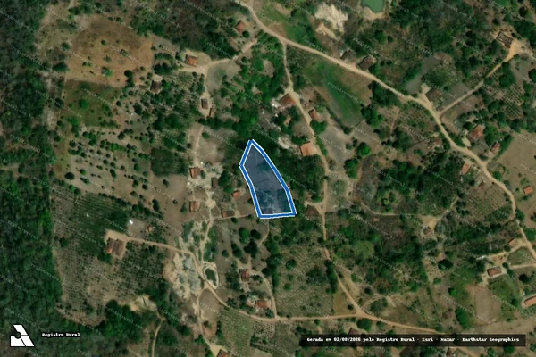 Imagem de satélite de SÍTIO LAGEDO - Parte 1 em Alagoa Nova - PB